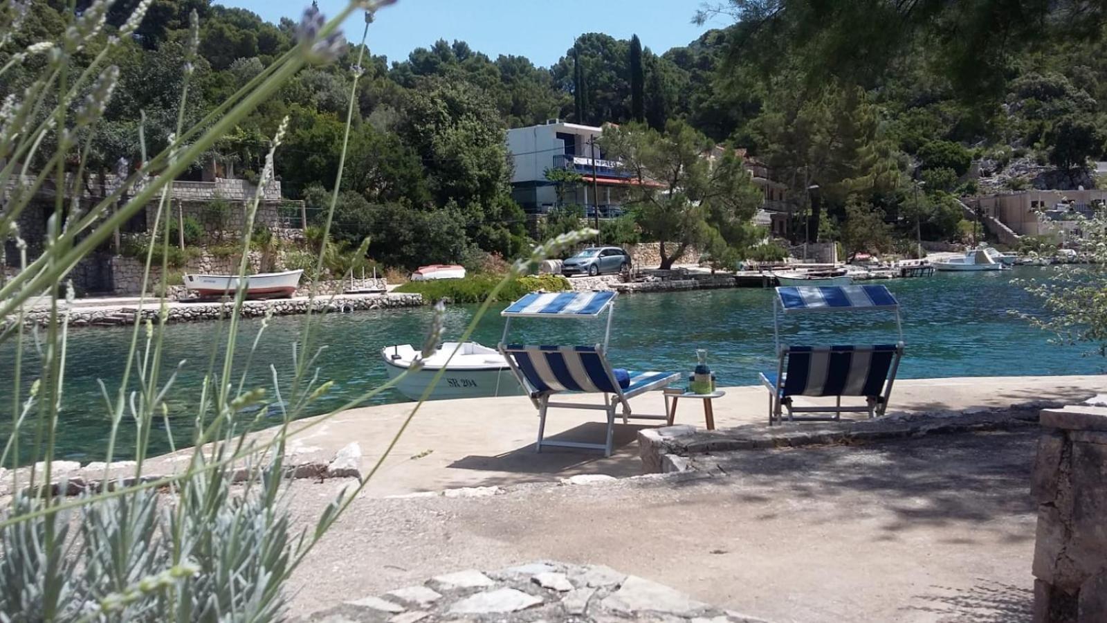 Apartment Nadine Mljet Mit Meerblick Okuklje Eksteriør billede