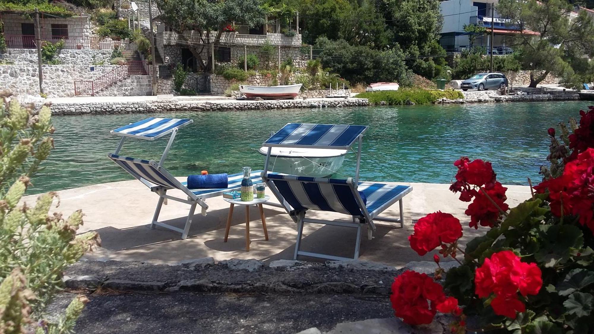 Apartment Nadine Mljet Mit Meerblick Okuklje Eksteriør billede